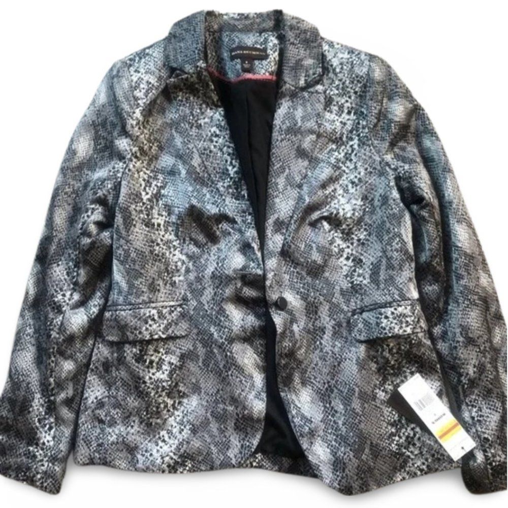 Dana Buchman NWT Animal Print Coat Jacket