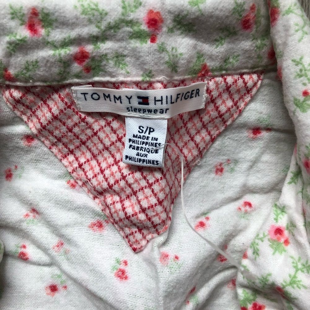 Tommy Hilfiger Rose Floral Sleepwear Pajama Shirt