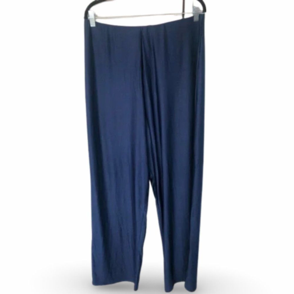 HG Twenty Six Loose Navy Blue Flowy Pants