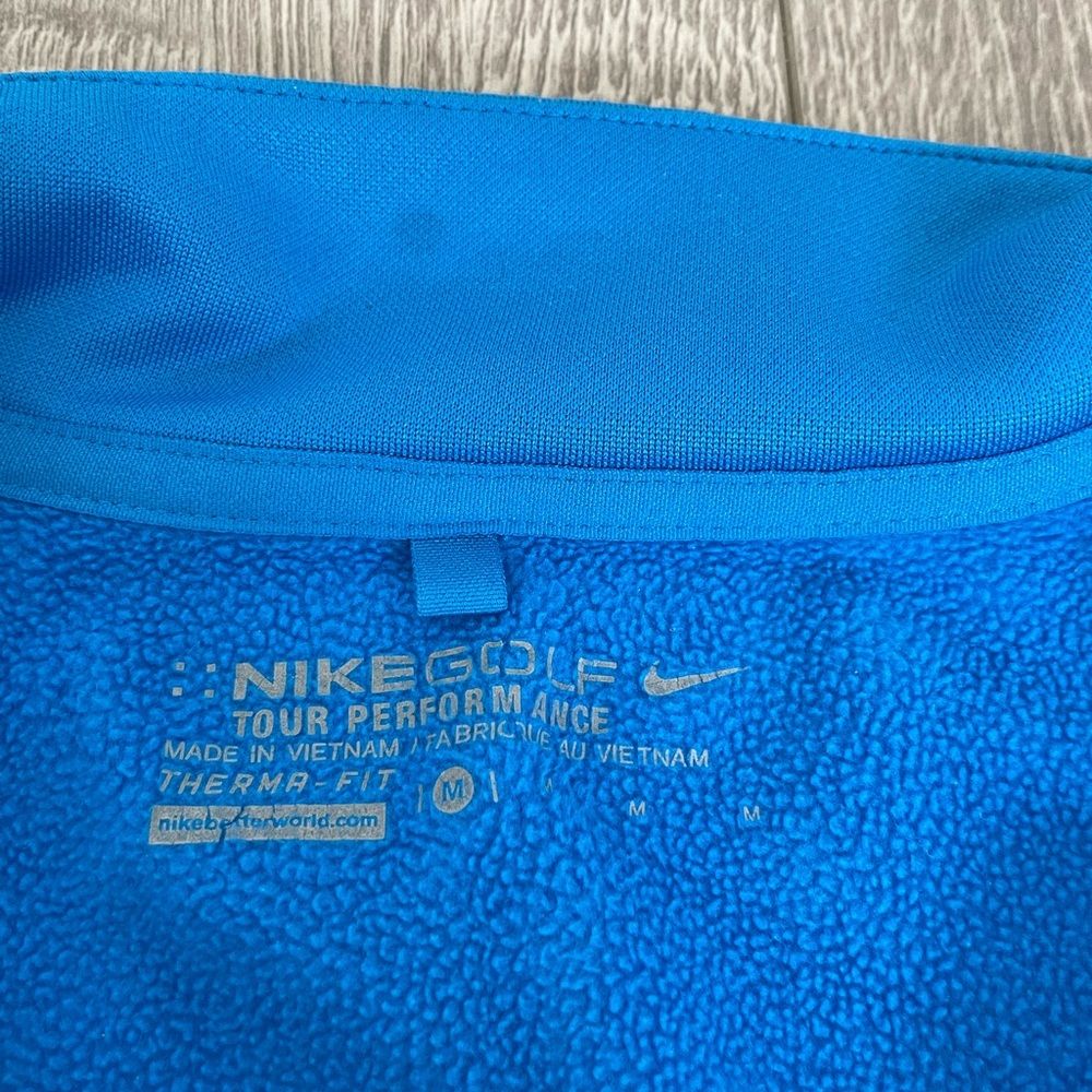 Nike Golf Blue Quarter Zip Jacket