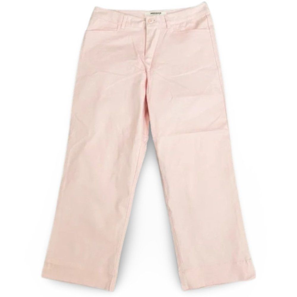 Sonoma Pink Capri Mid Rise Casual Slacks Pants