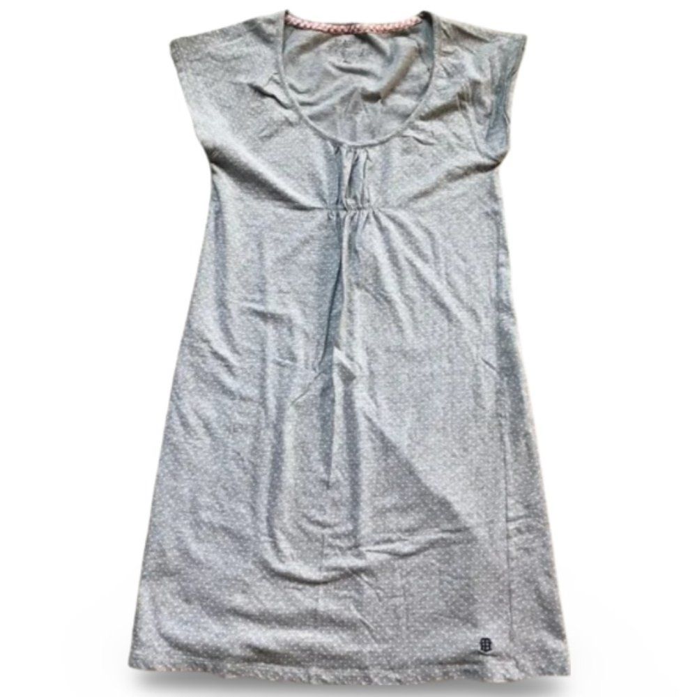 Tommy Hilfiger Grey Short Sleeve Sleepwear Pajama Dress