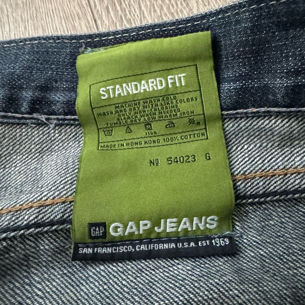 Gap Dark Washed Denim Blue Jeans