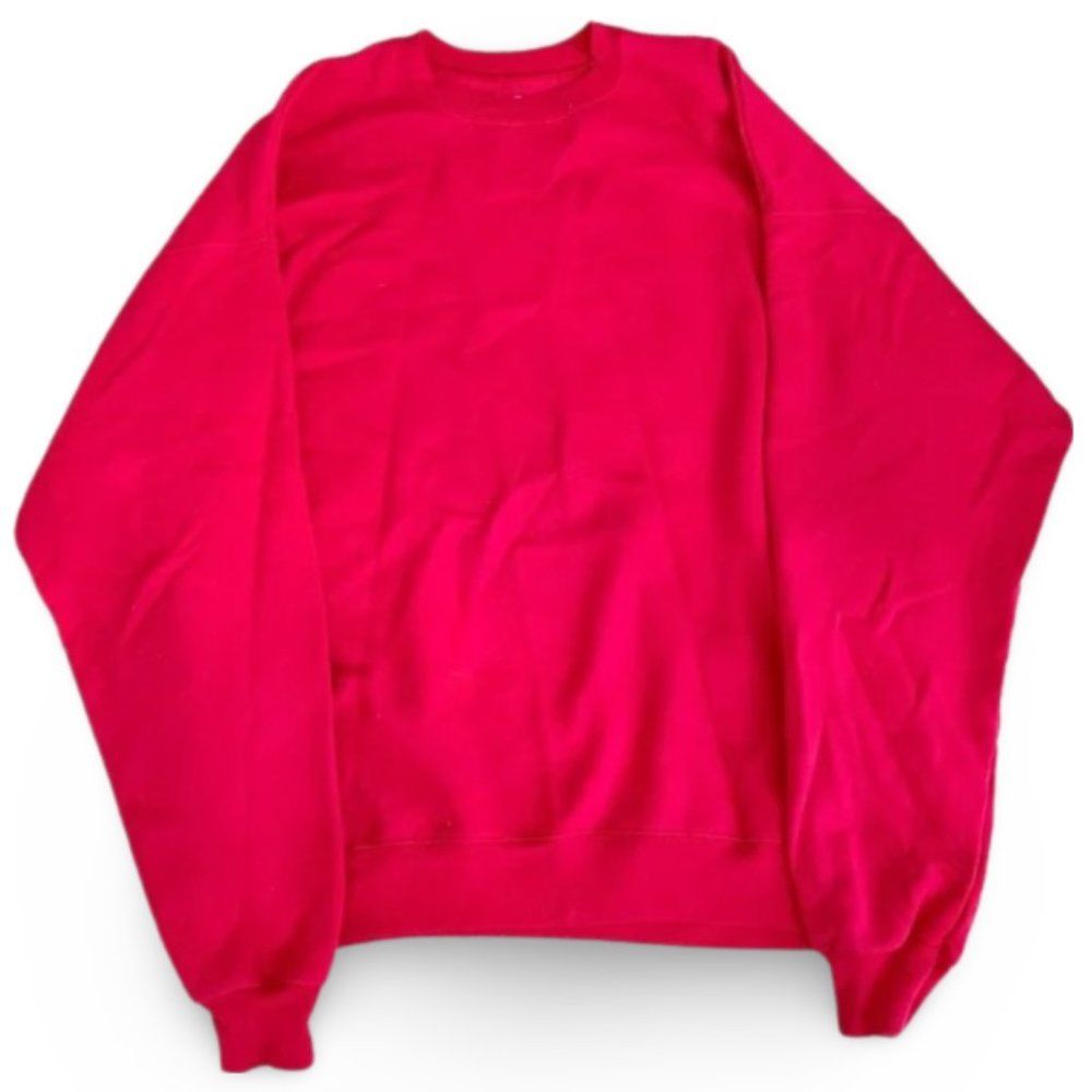 Hanes Red Essential Basic Wear Sweatshirt