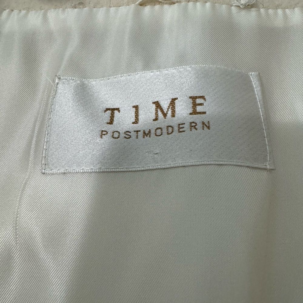 Time Postmodern Ivory Winter Coat