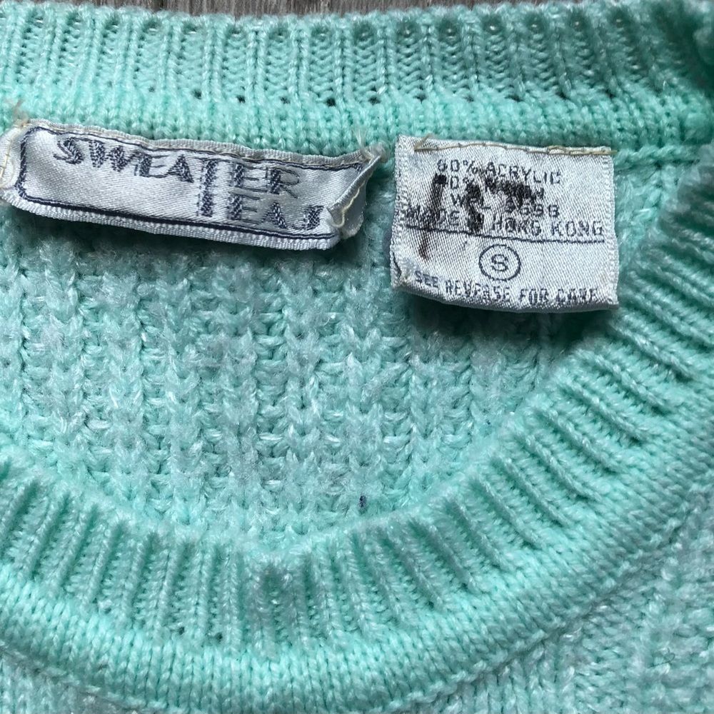 Sweater Lease Mint Knitted Vest