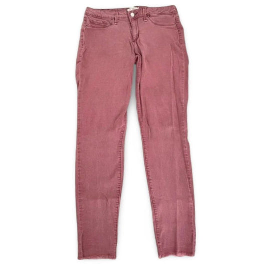 Jessica Simpson Dark Pink Denim Skinny Jeans