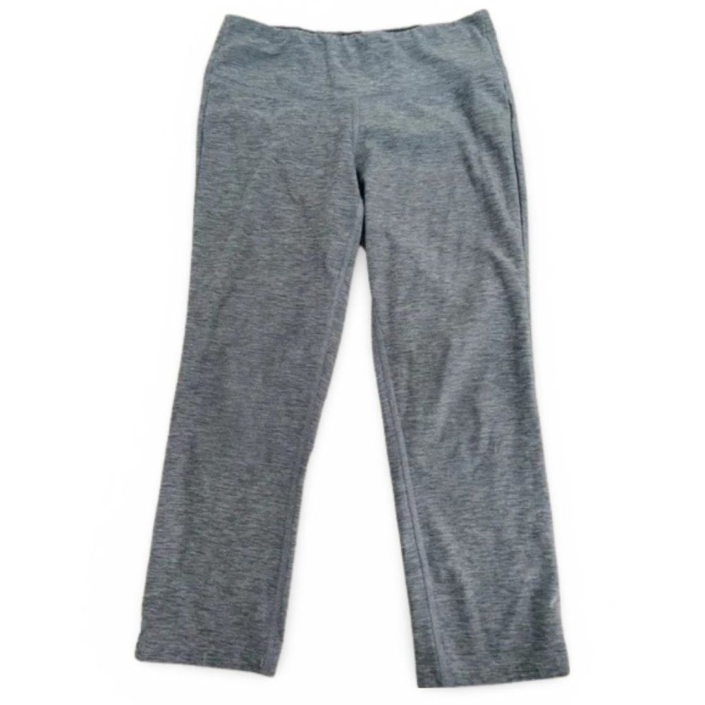 New Balance Cropped Grey Strechy Soft Leggings