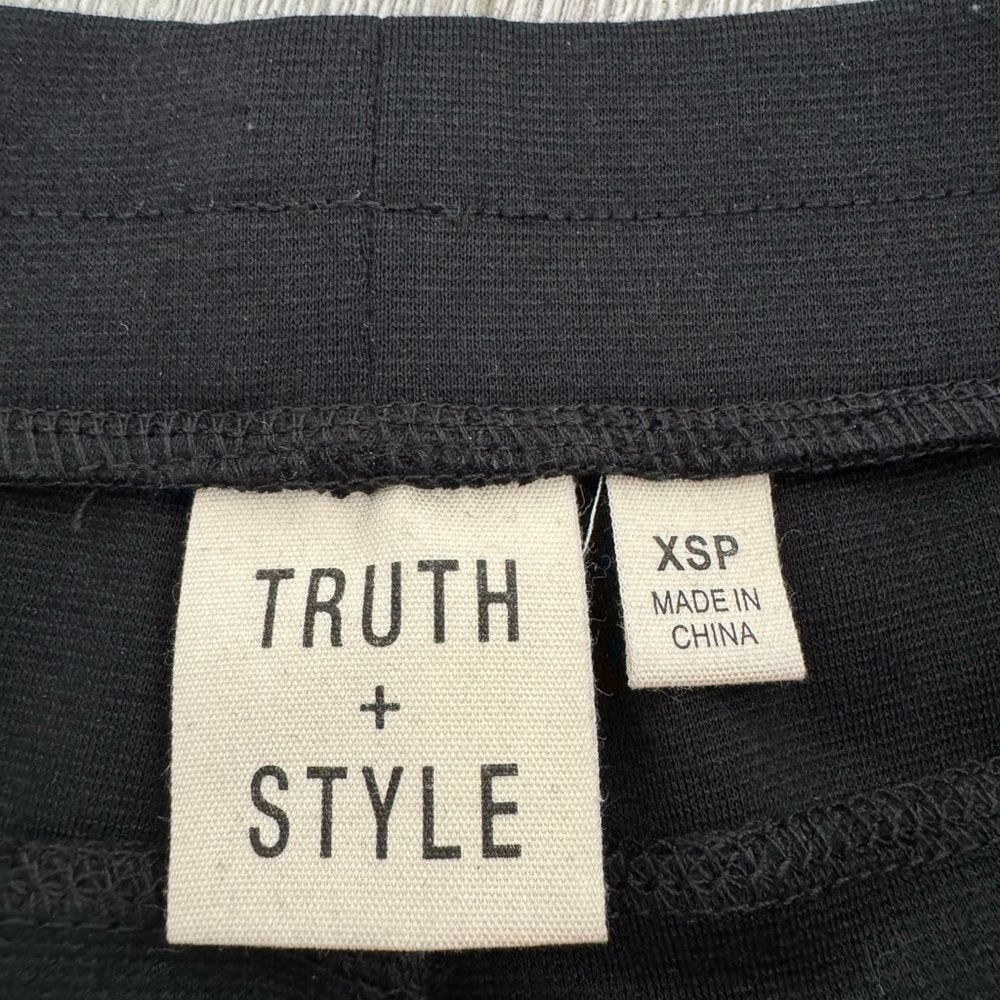 Truth + Style Black Casual Trouser Pants