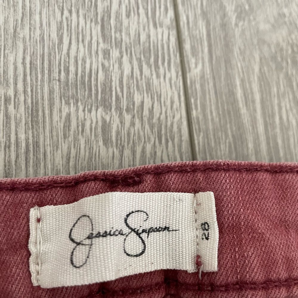 Jessica Simpson Dark Pink Denim Skinny Jeans