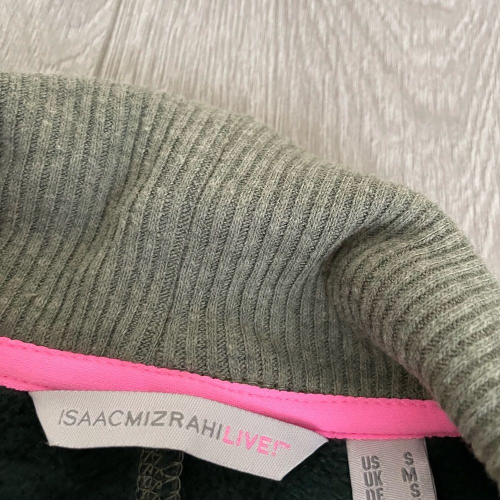 Isaac Mizrahi Green Super Soft Knit Cardigan Sweater