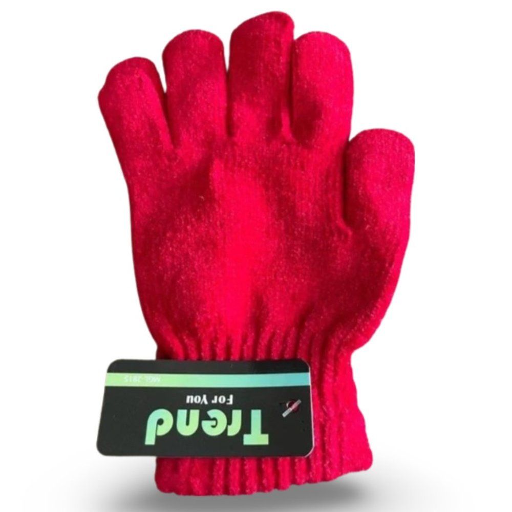 Trend Soft Red Winter Mittens Gloves