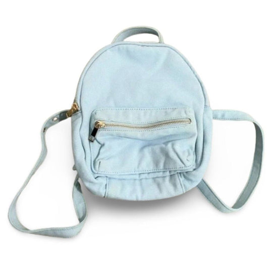 Forever 21 Light Blue Mini Backpack