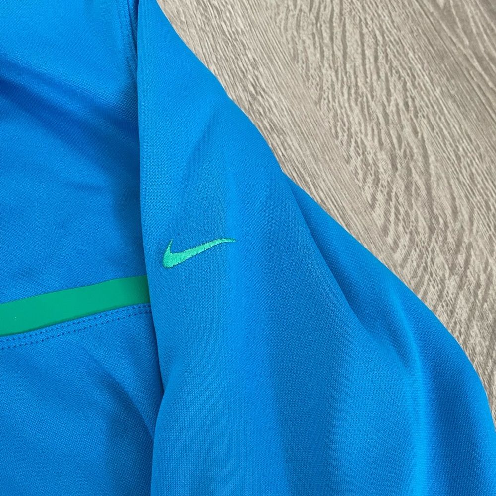 Nike Golf Blue Quarter Zip Jacket