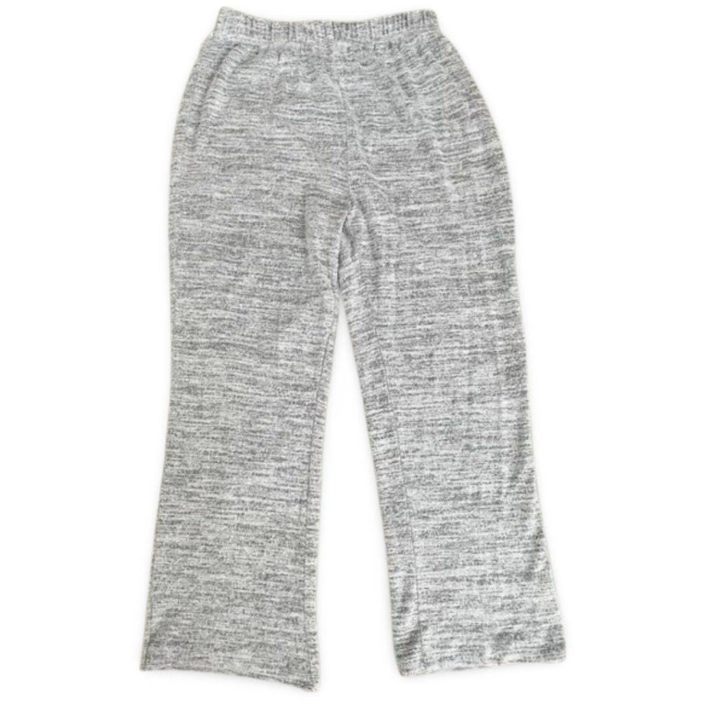 Forever 21 Flowy Grainy Light Grey Cropped Sweat Soft Pants