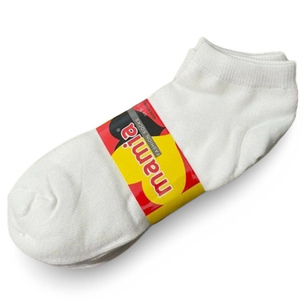 Mamia White Socks 3 Pairs Pack Set