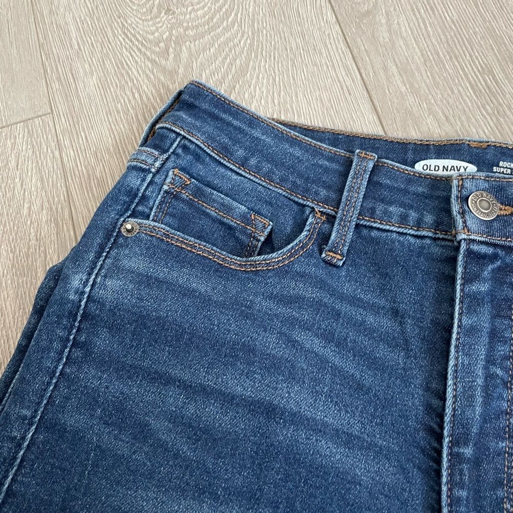 Old Navy Blue Super Skinny Denim Jeans