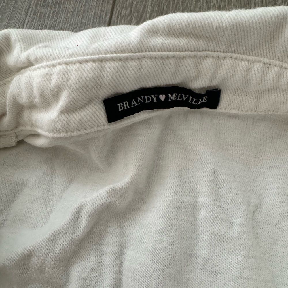 Brandy Melville Collared Short Sleeve Shirt