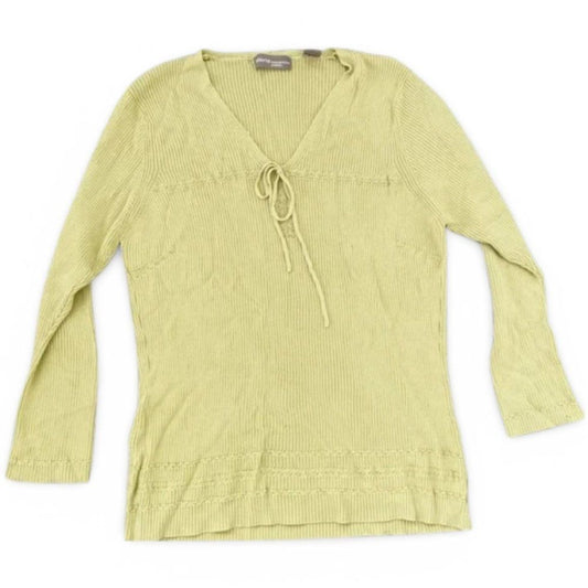 Valerie Knitted Light Green Sweater