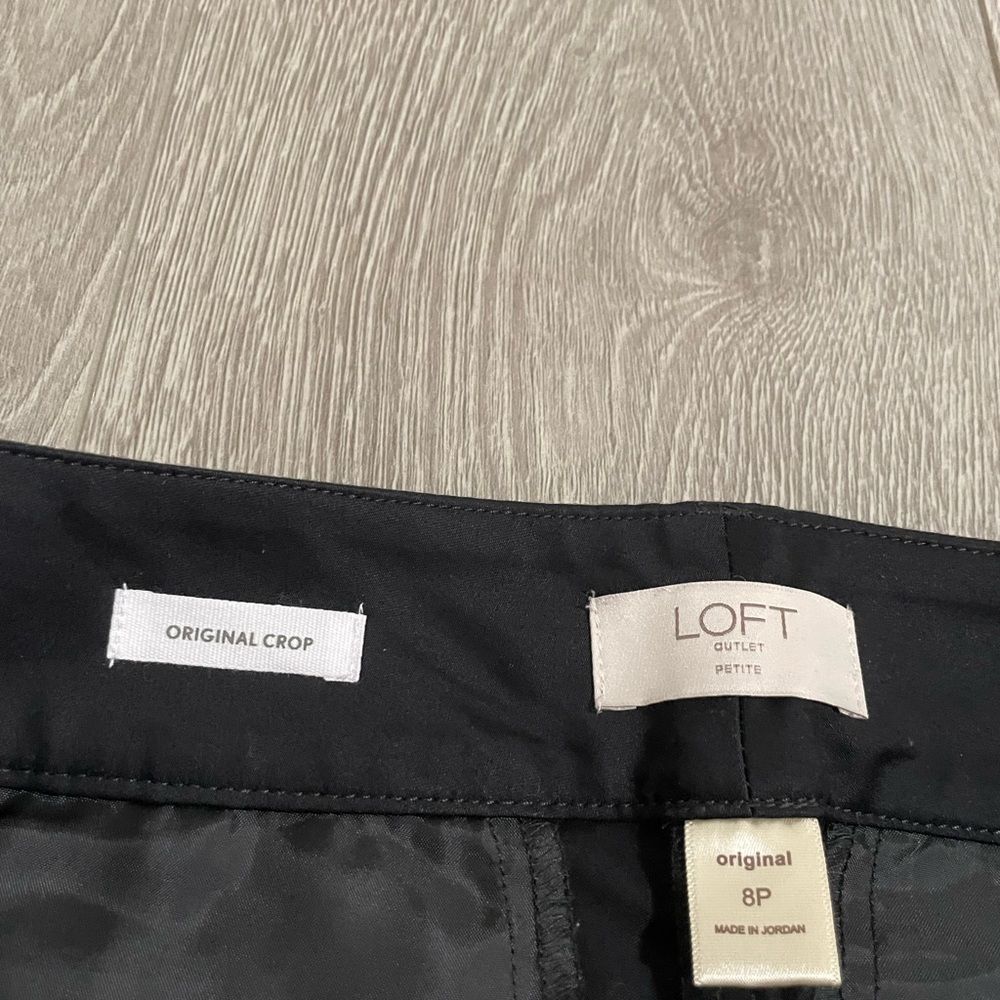 LOFT Outlet Black Bermuda Shorts