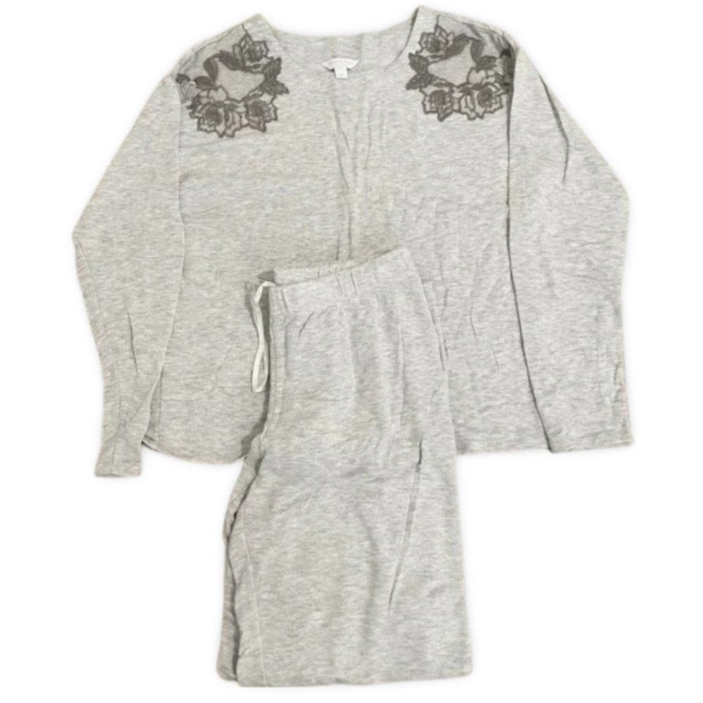 Charter Club Grey Pajama Sleepwear Lounge Set