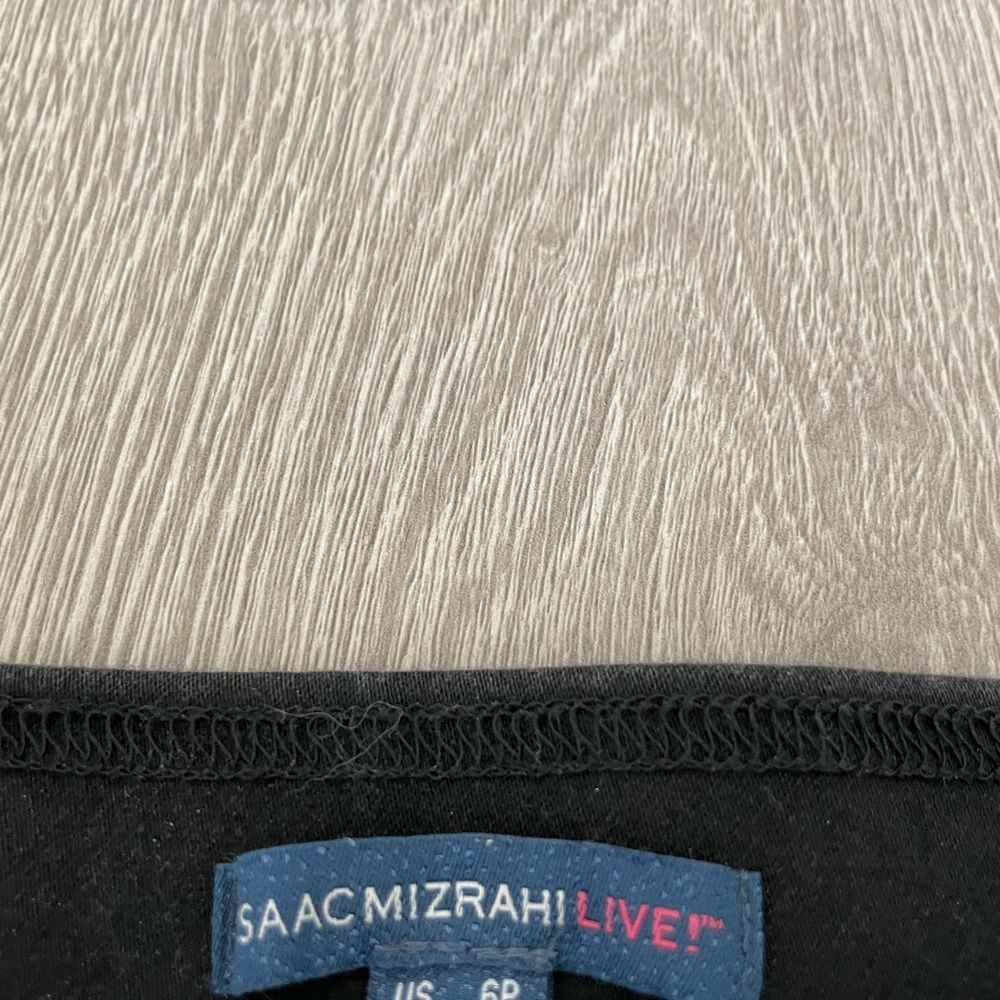 Isaac Mizrahi Black Denim Jeans