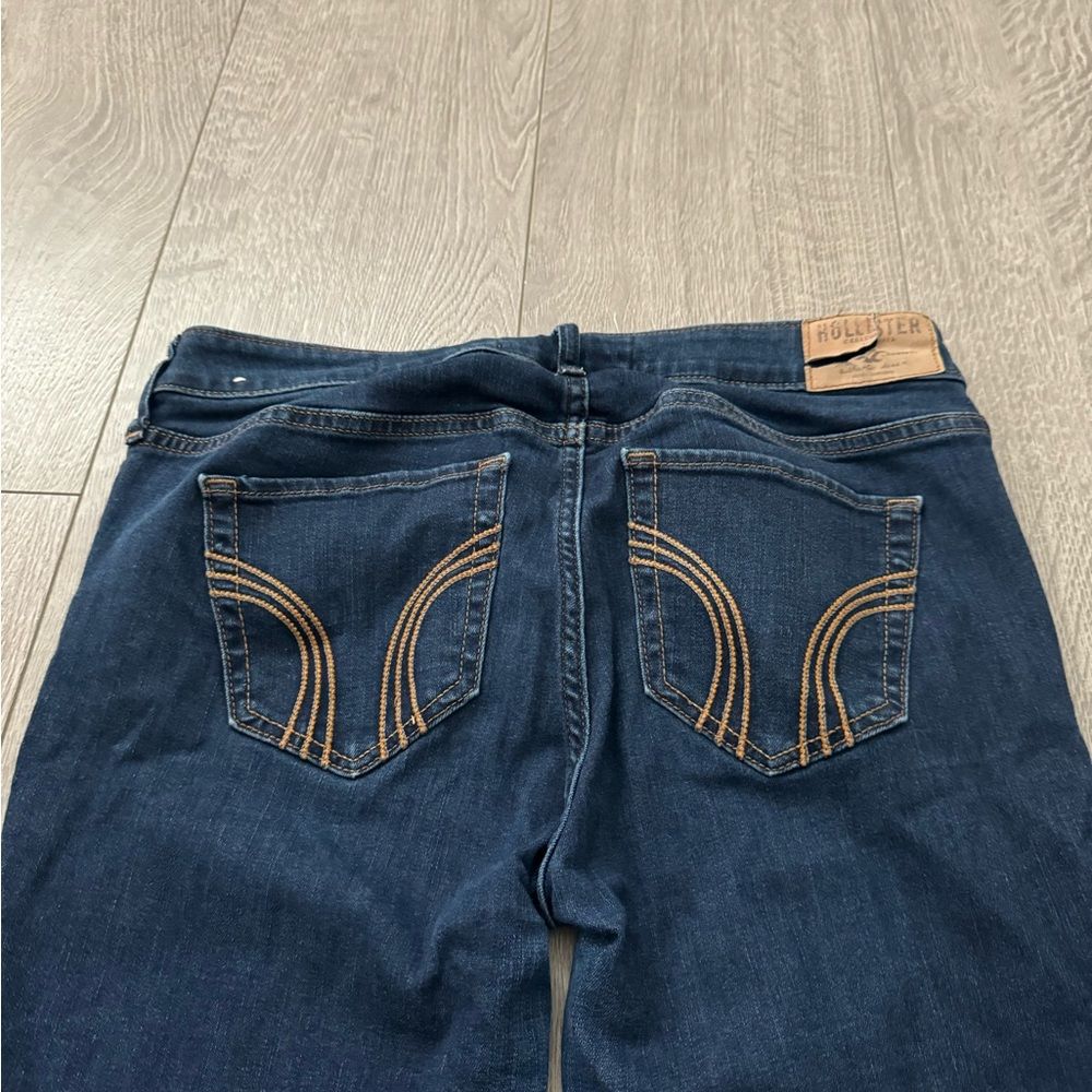 Hollister Dark Washed Blue Denim Jeans