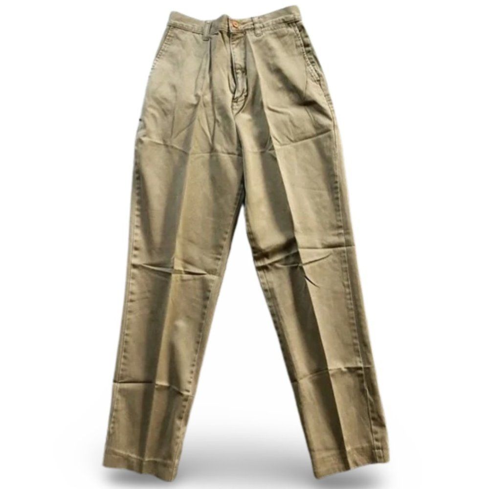 Eddie Bauer Vintage Tan Khaki Thick Casual Pants