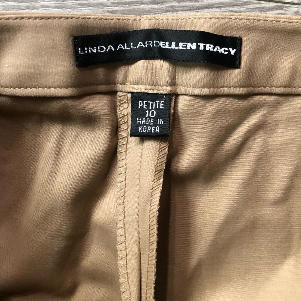 Ellen Tracy Khaki Dress Pants Trousers