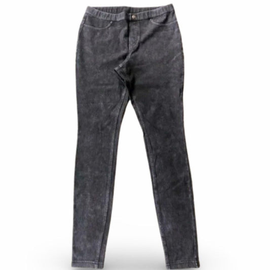 Hue Grainy Grey Skinny Denim Jean Jeggings