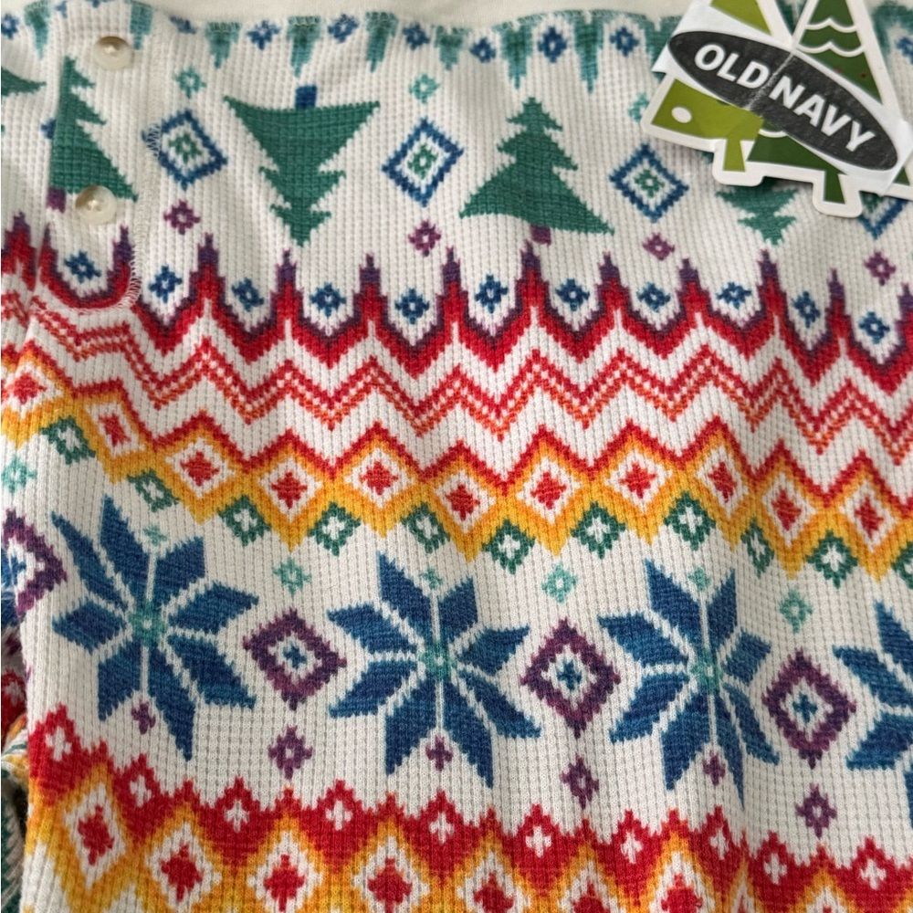 Old Navy Waffleknit Christmas Loungewear Pajama Pants