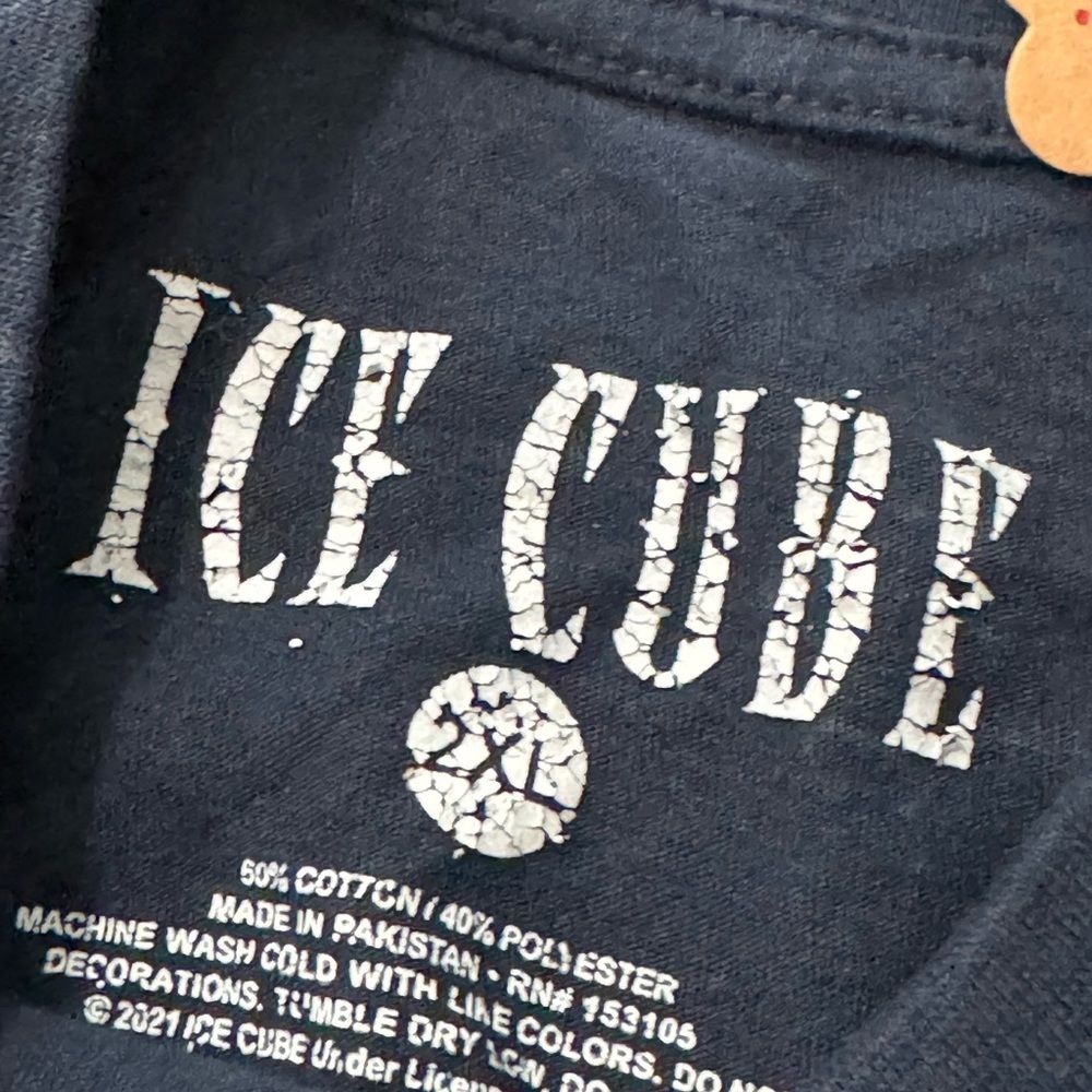 Ice Cube Short Sleeve Graphic Shirt Top