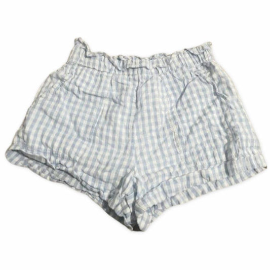 Dizzy Lizzy Plaid Light Blue Shorts