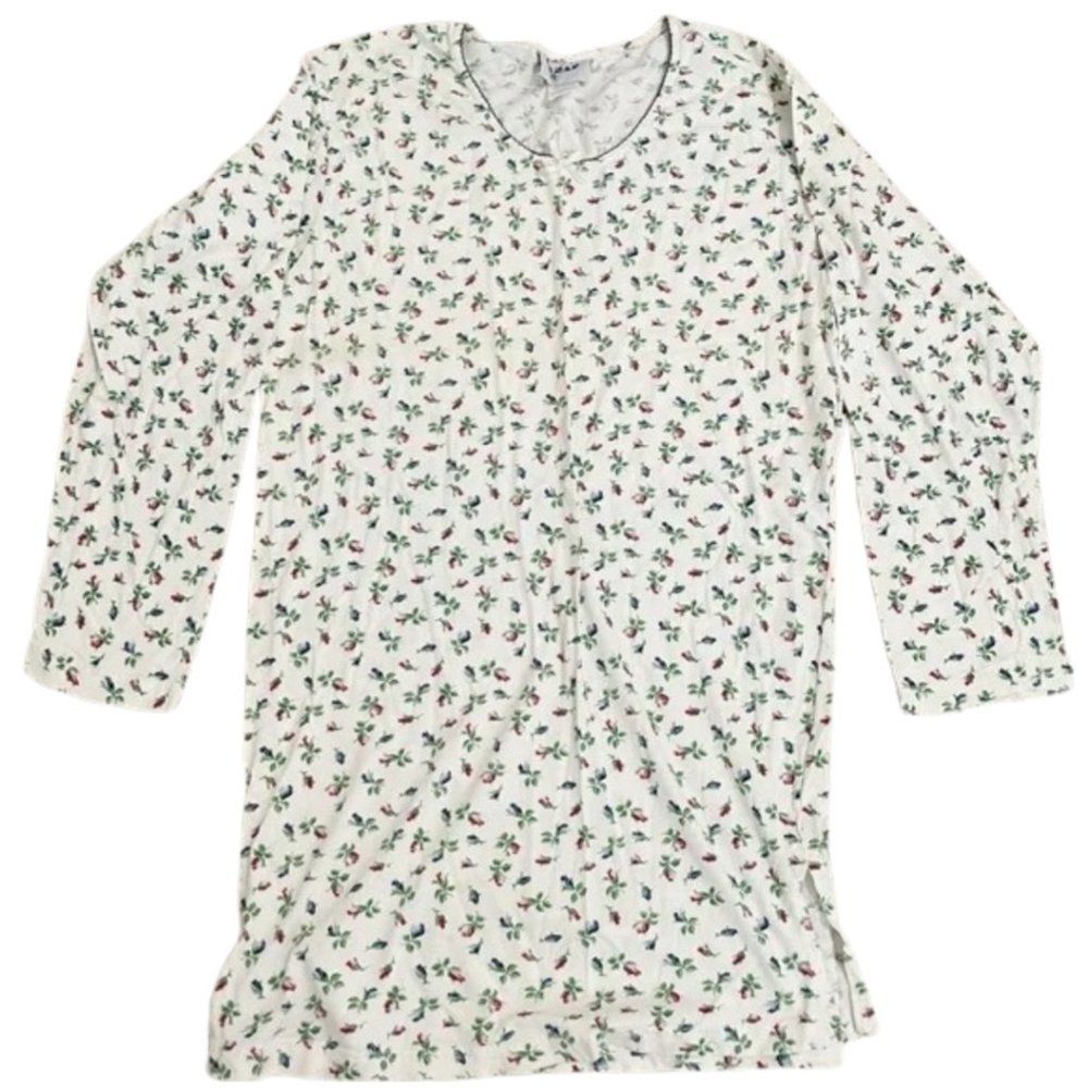 Nap Floral Patterned Pajama Sleepwear Shirt