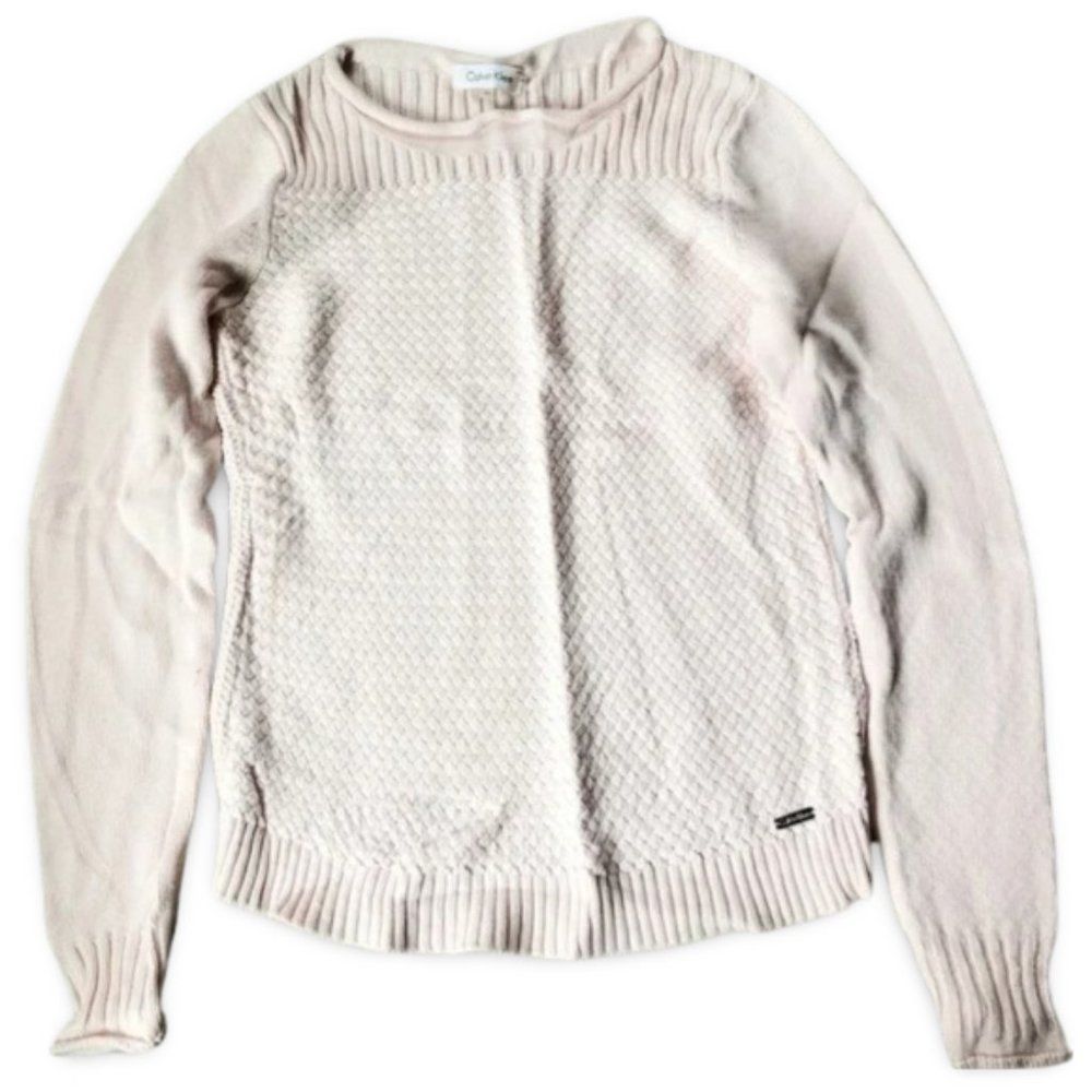 Calvin Klein Light Pink Knitted Sweater