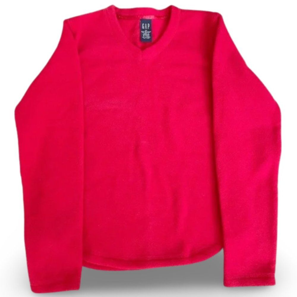 GAP Red Knitted Essential Basic Sweater