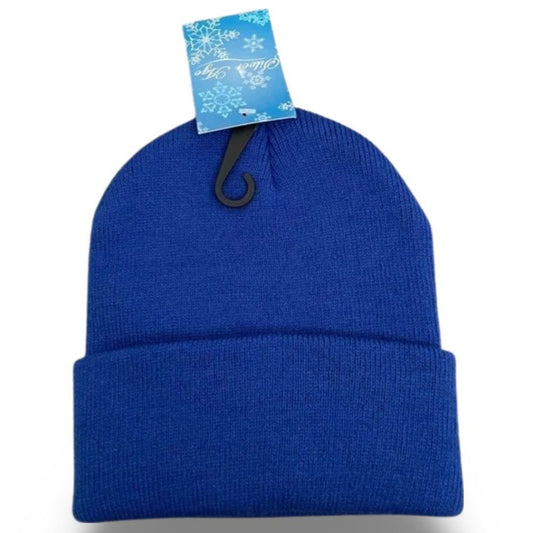 Winter Age Blue Knitted Winter Beanie