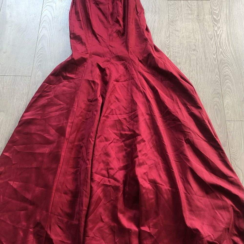 Wedding Dress Vintage Red Formal Elegant Gown Long Dress