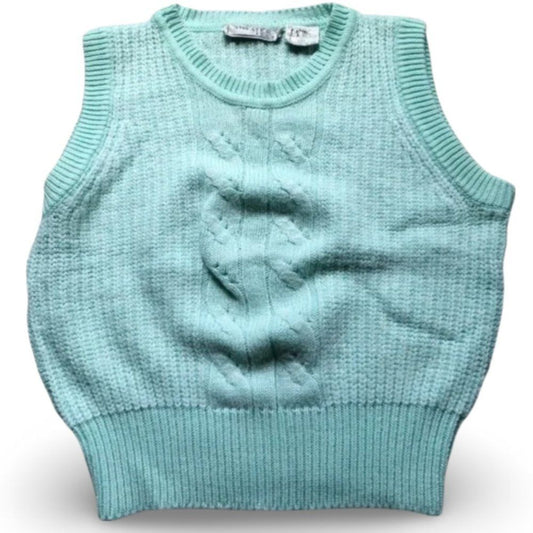 Sweater Lease Mint Knitted Vest