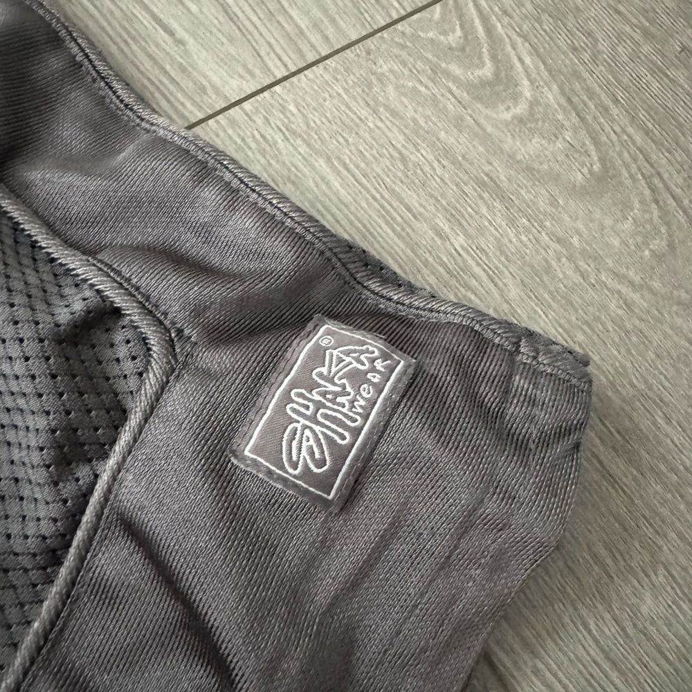 Shaka Grey Athletic Gym Shorts