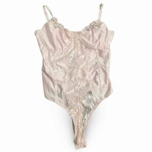 Haute Monde Light Pink Lingerie Bodysuit