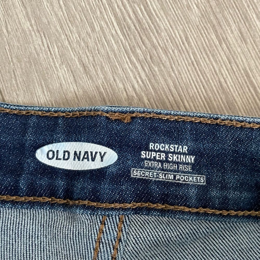 Old Navy Blue Super Skinny Denim Jeans