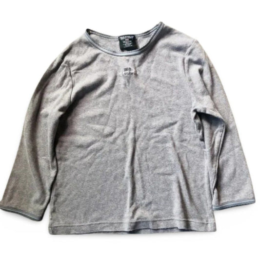 Ralph Lauren Vintage Grey Long Sleeve Shirt Top