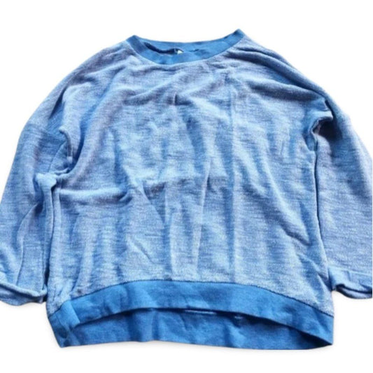 Cotton On Grainy Blue Crewneck Sweater