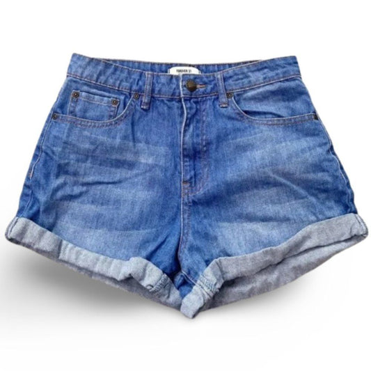 Forever 21 High Waisted Denim Jean Shorts