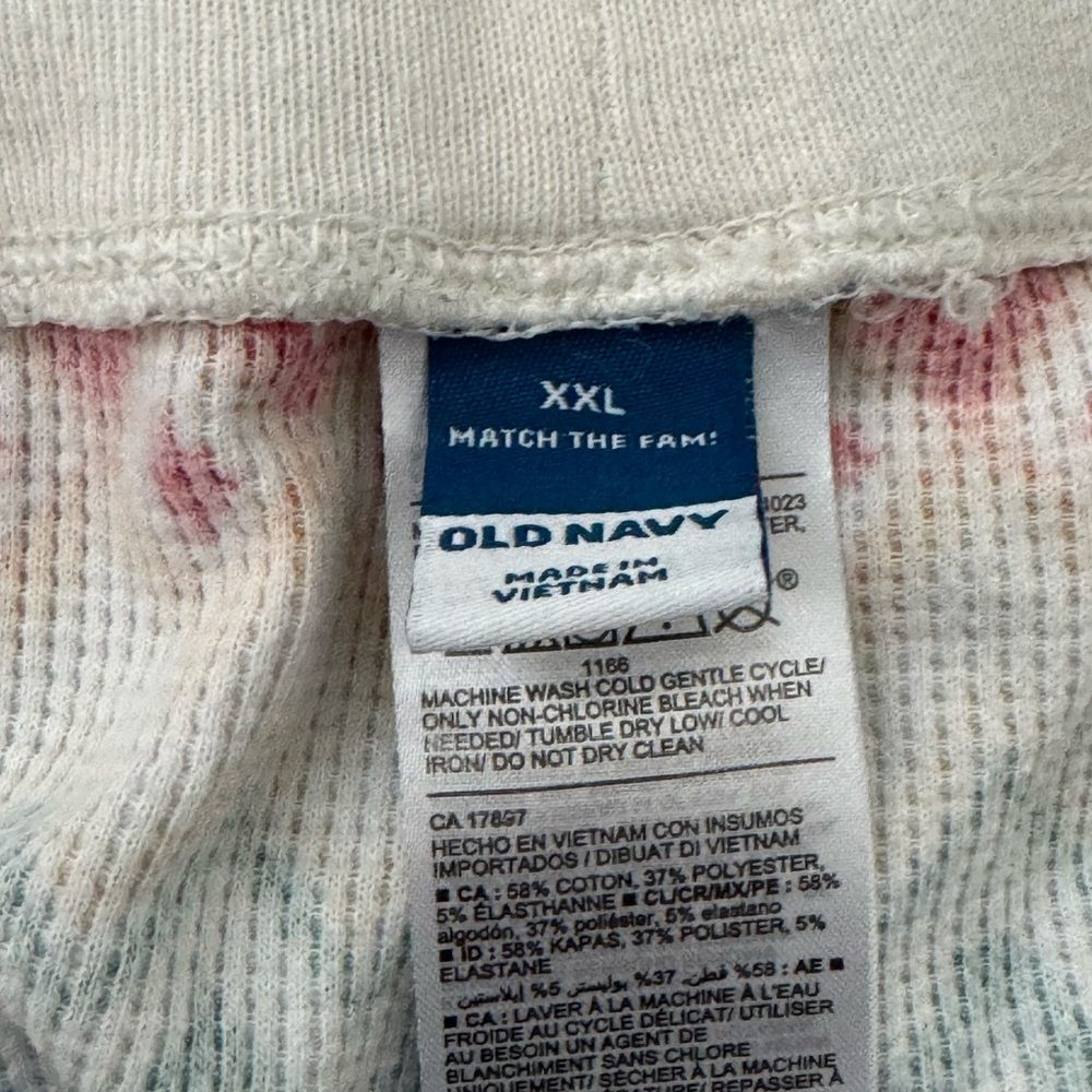 Old Navy Waffleknit Christmas Loungewear Pajama Pants