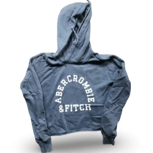 Abercrombie and Fitch Navy Blue Hoodie Sweater