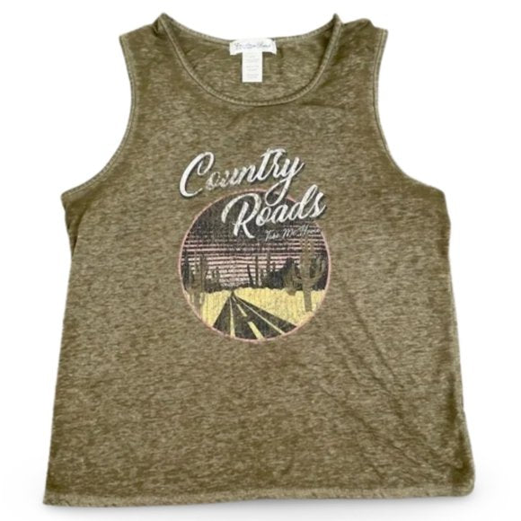 Youth in Revolt Short Sleeve Graphic Tank Top