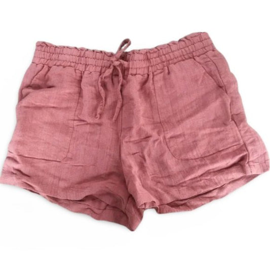 Be Cool Peach Flowy Summer Shorts