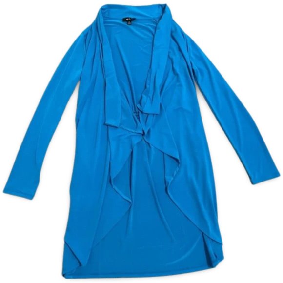 Apt. 9 Light Blue Long Draping Cardigan